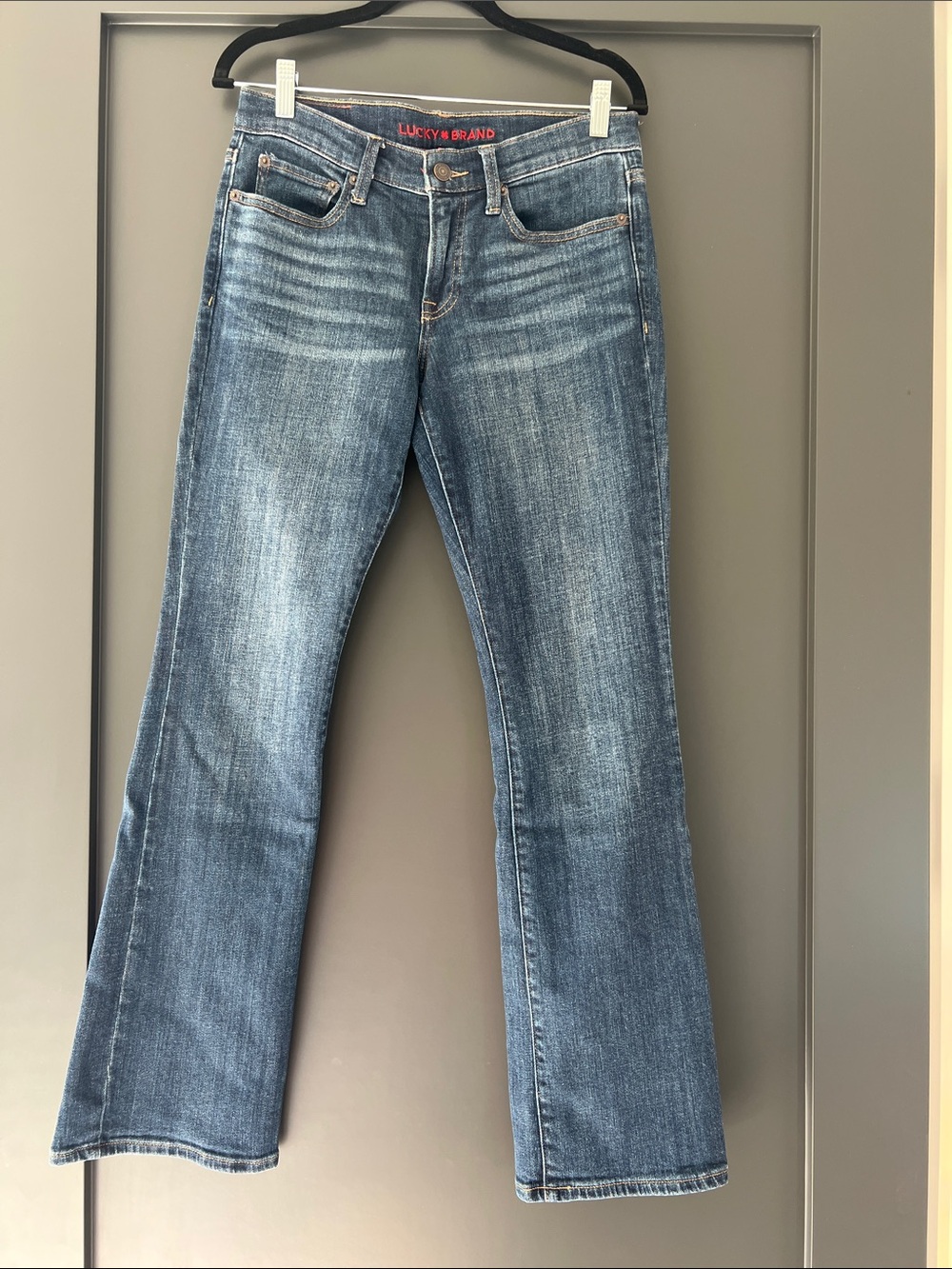 Lucky Brand Women's Bootcut Jeans in Dark Blue Wash